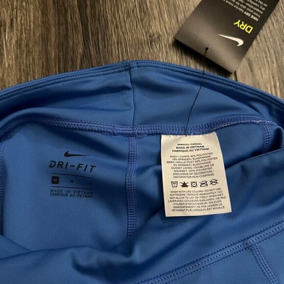 Nike Dri-Fit Dry TIGHT FIT Collant Biker Shorts Girl's Youth size M - Picture 4 of 6